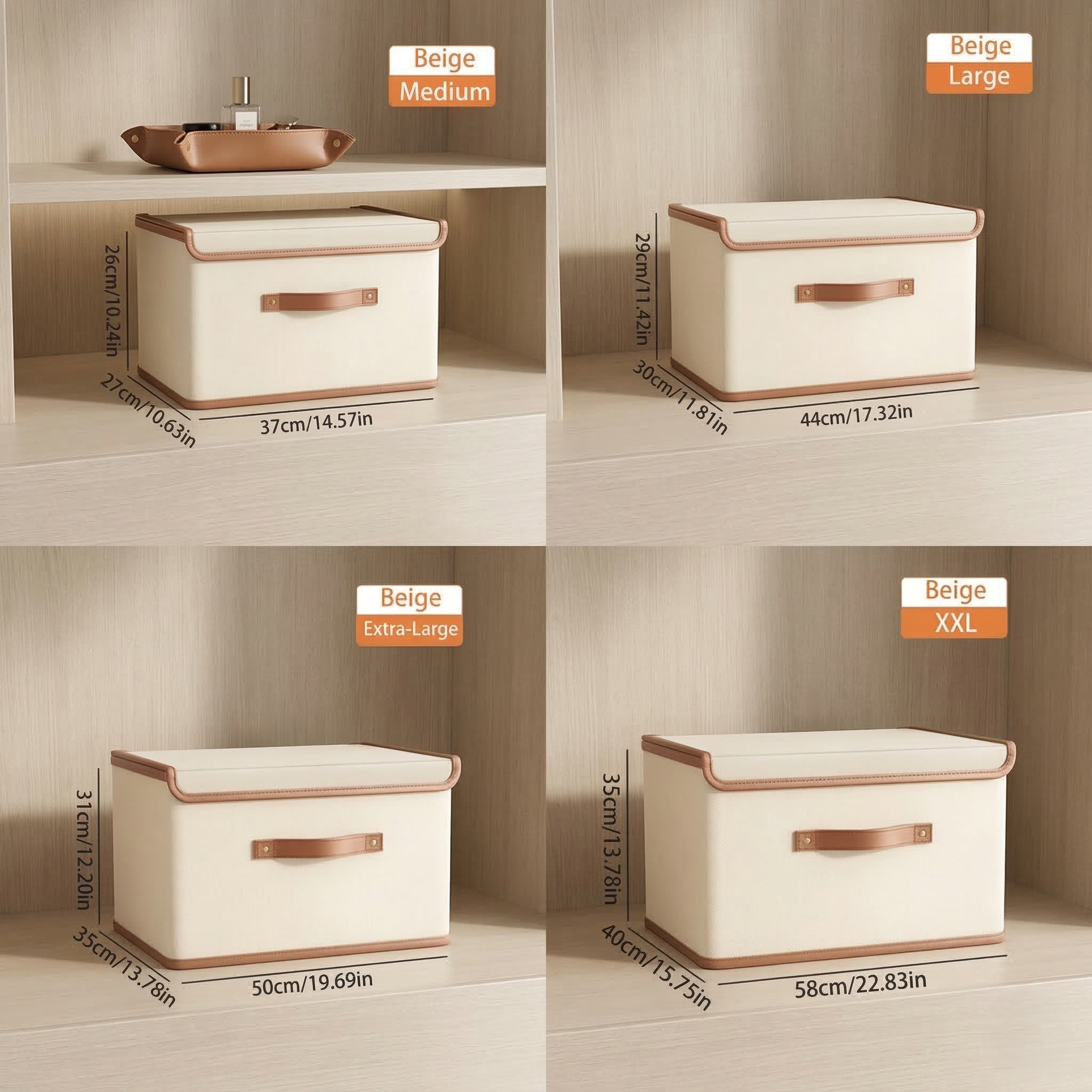 Storix – Opvouwbare Opbergbox met Deksel