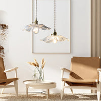Dennehy Lotus Retro Glazen Hanglamp