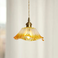 Dennehy Lotus Retro Glazen Hanglamp