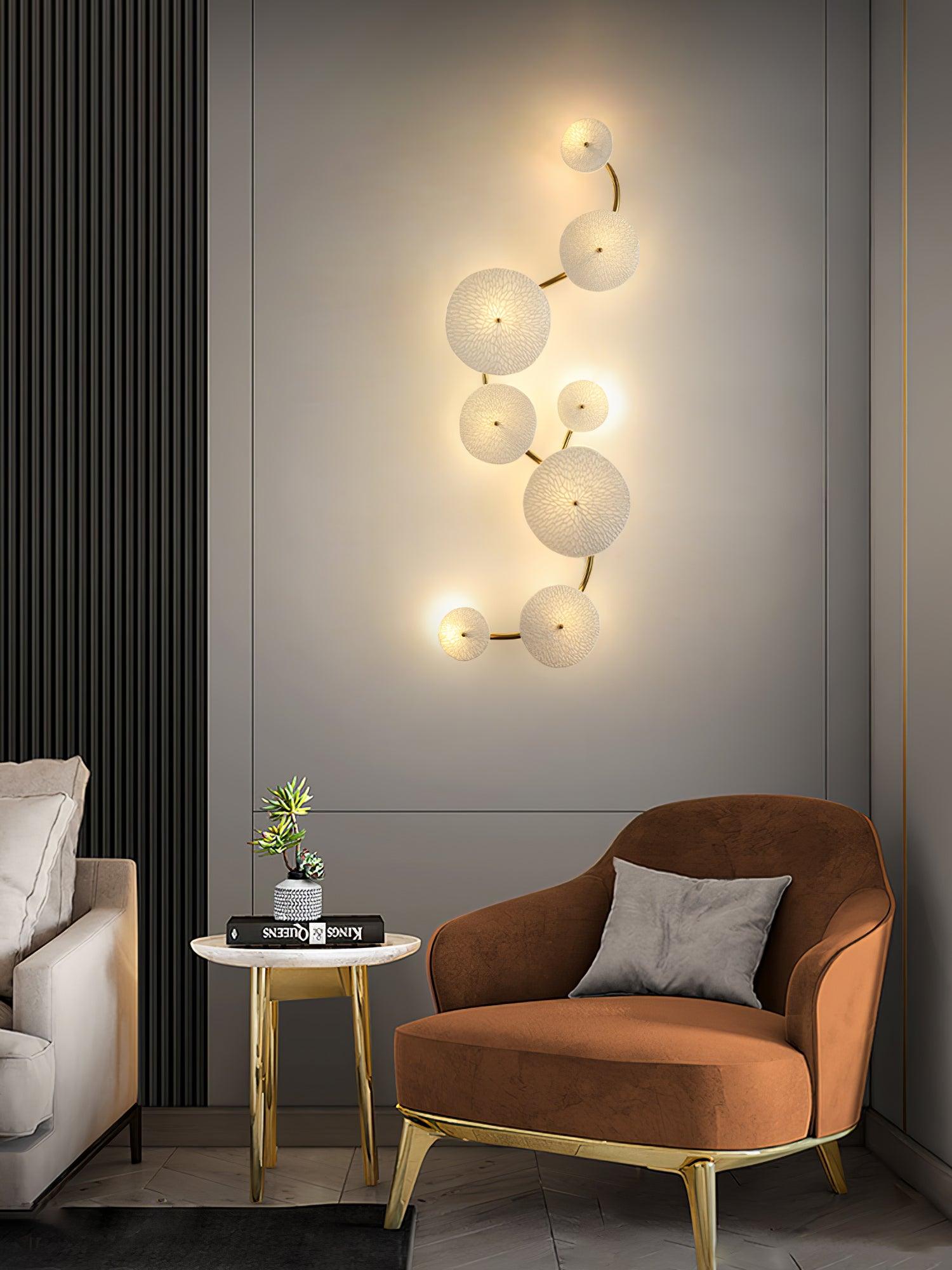 Jesse Wandlamp Bloemblaadjes van Nordic Art Elegant