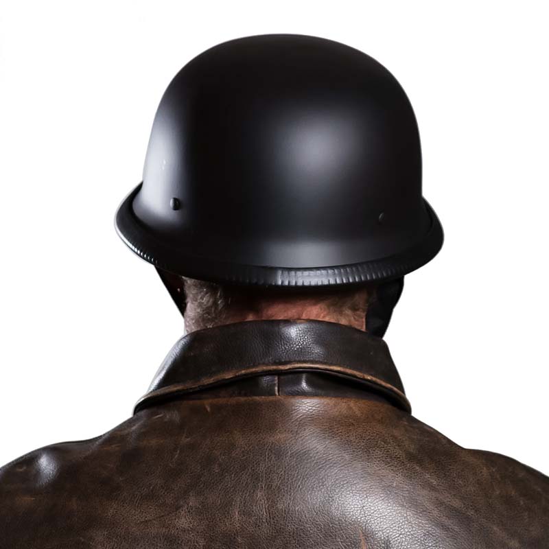 Vintage RidgeBolt Half-Face Helm, ECE en DOT Gecertificeerd