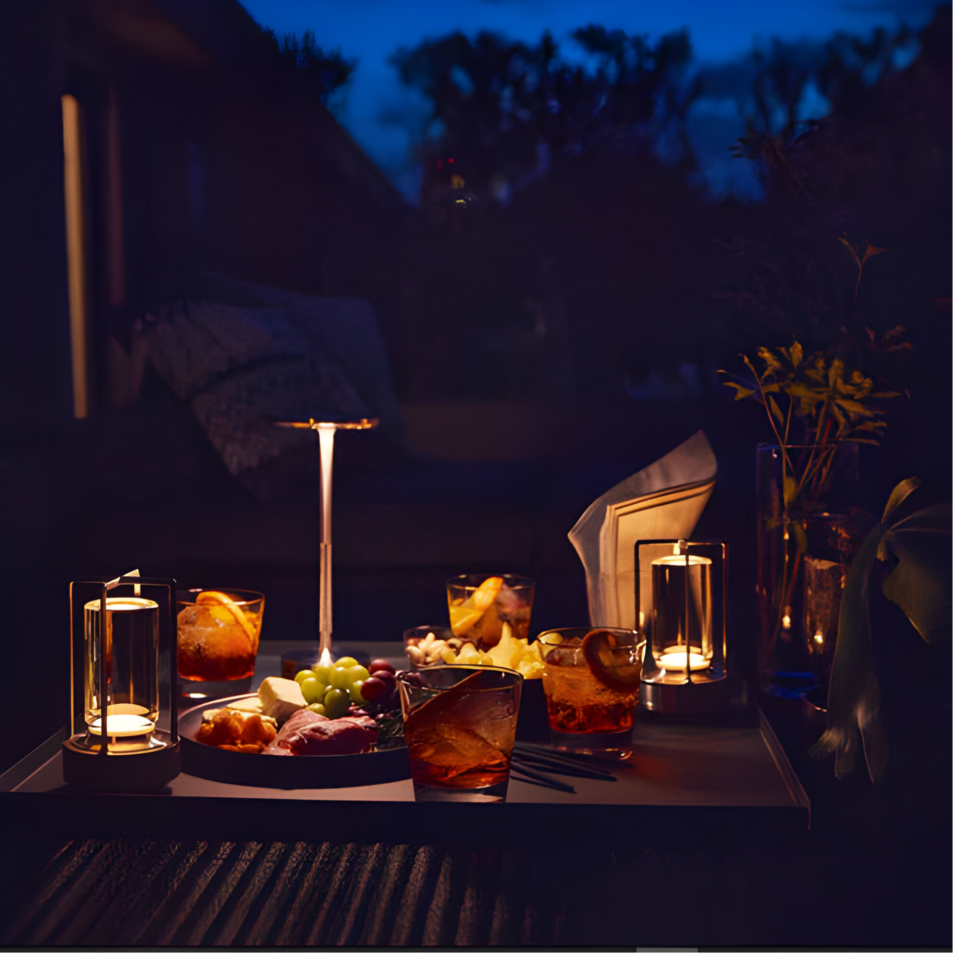 Oplaadbare LED Tafellamp met Schijflichtkop en Metalen Basis