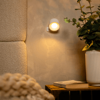 Luméa | LED Wandlamp – Draadloze Verlichting en 360° Draaiende Kop