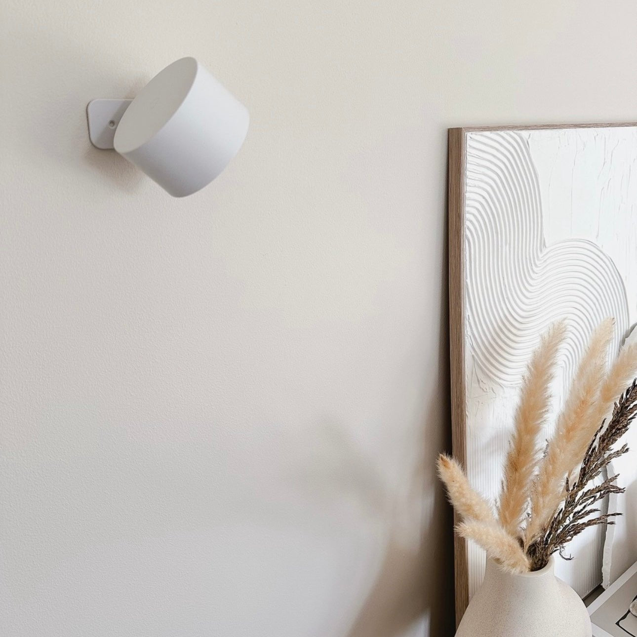 Luméa | LED Wandlamp – Draadloze Verlichting en 360° Draaiende Kop
