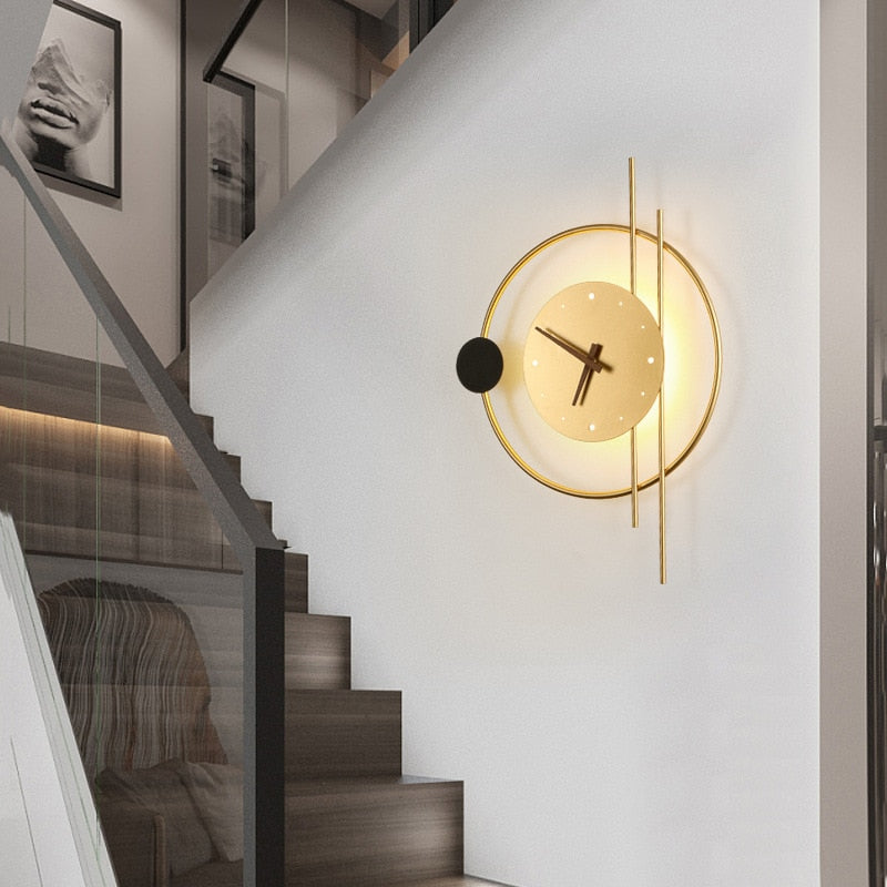 LumiClock - Moderne LED-Wanduhr voor stijlvolle verlichting