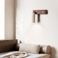 Ornoria Wandlamp Cilindrisch in Travertin