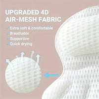 LuxeRest | Ergonomisch Mesh Badkussen voor Nek- en Rugondersteuning