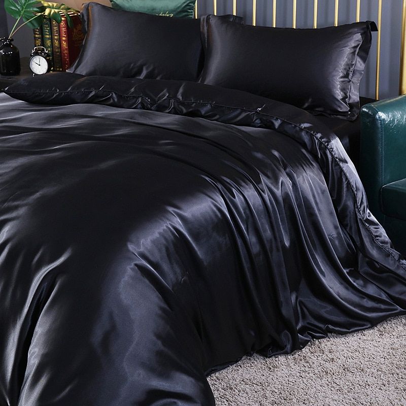 LuxeSilk Luxe Zijde Bedlinnen voor Optimale Slaapcomfort