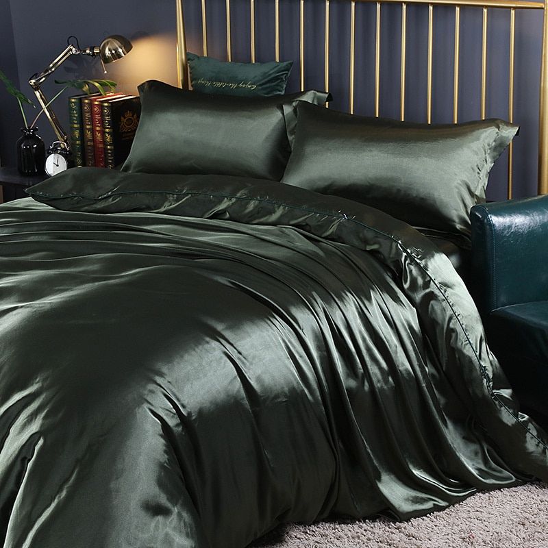 LuxeSilk Luxe Zijde Bedlinnen voor Optimale Slaapcomfort