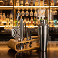 LUXMIX BARSET – 10-delig Cocktailset van RVS voor stijlvolle drankjes