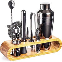 LUXMIX BARSET – 10-delig Cocktailset van RVS voor stijlvolle drankjes