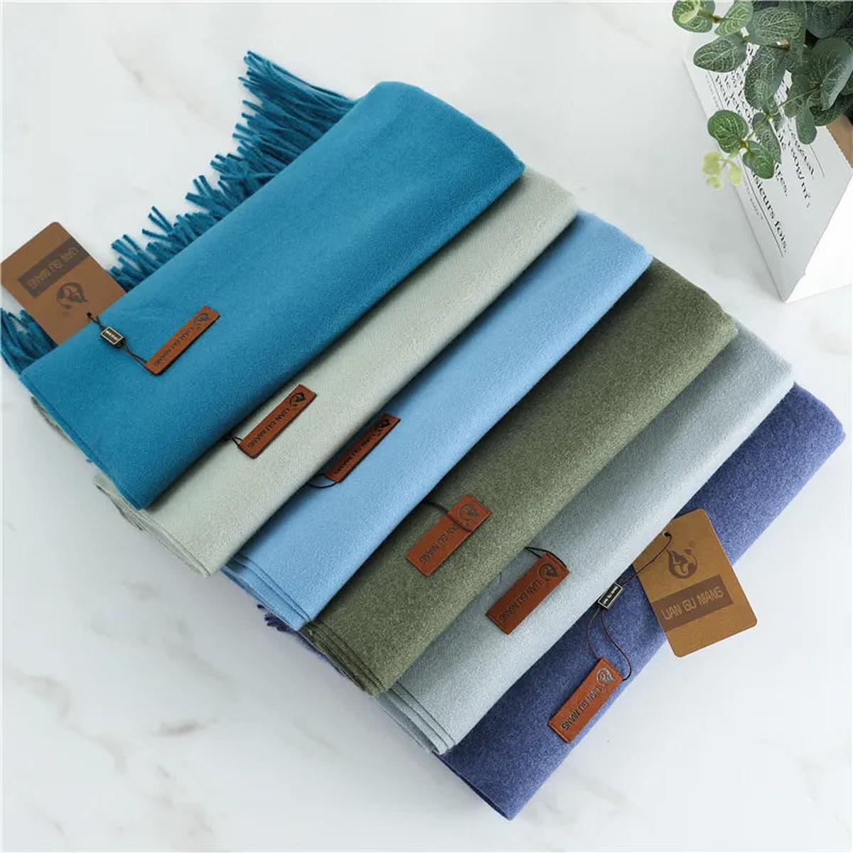 Luxueuze Kasjmier Sjaal – Elegant, Warmte En Comfort