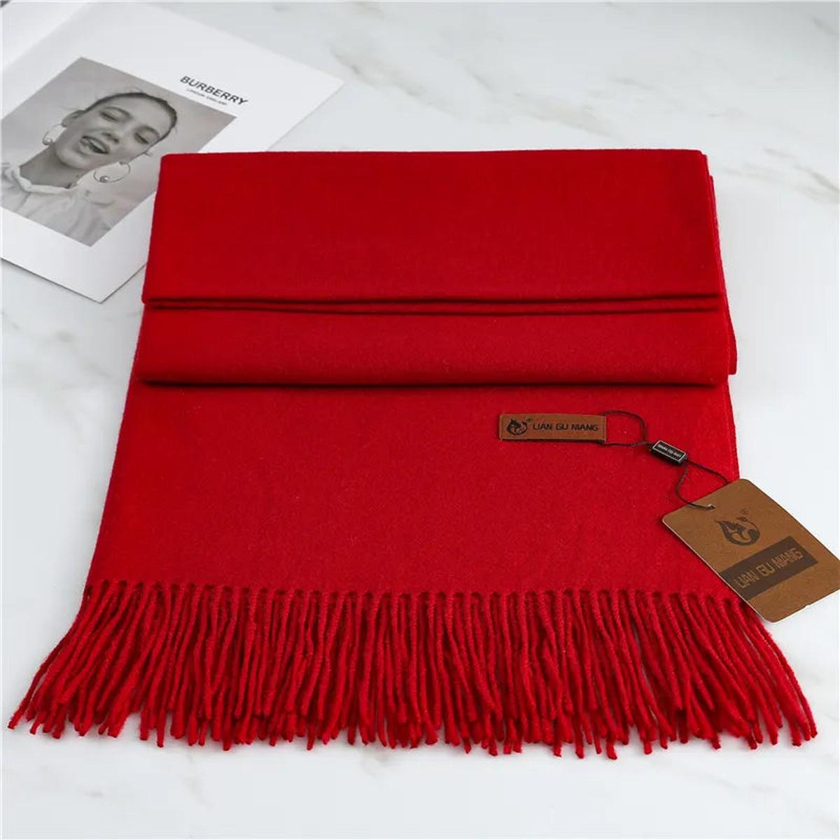 Luxueuze Kasjmier Sjaal – Elegant, Warmte En Comfort