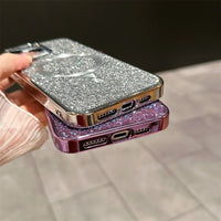 Bling Glitter Magnetische Hülle Voor iPhone