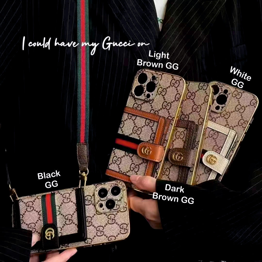 Skanto | Luxe telefoonhoesje voor iPhone met schoudertas
