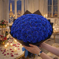 Glitter Rozen Cadeau – Enkele Roos of Rozenboeket in Elegante Cadeaubox