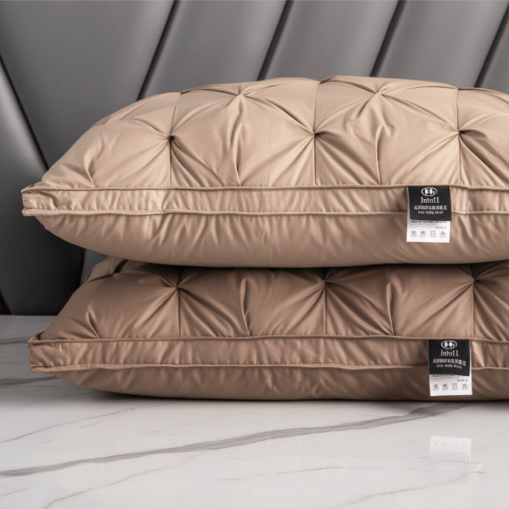 DREAMFEATHER – Luxe Ganzendons Kussen voor een Verkwikkende Slaap