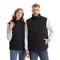 Verwarmde Unisex Jas met Verstelbare Verwarming en Waterafstotend Materiaal