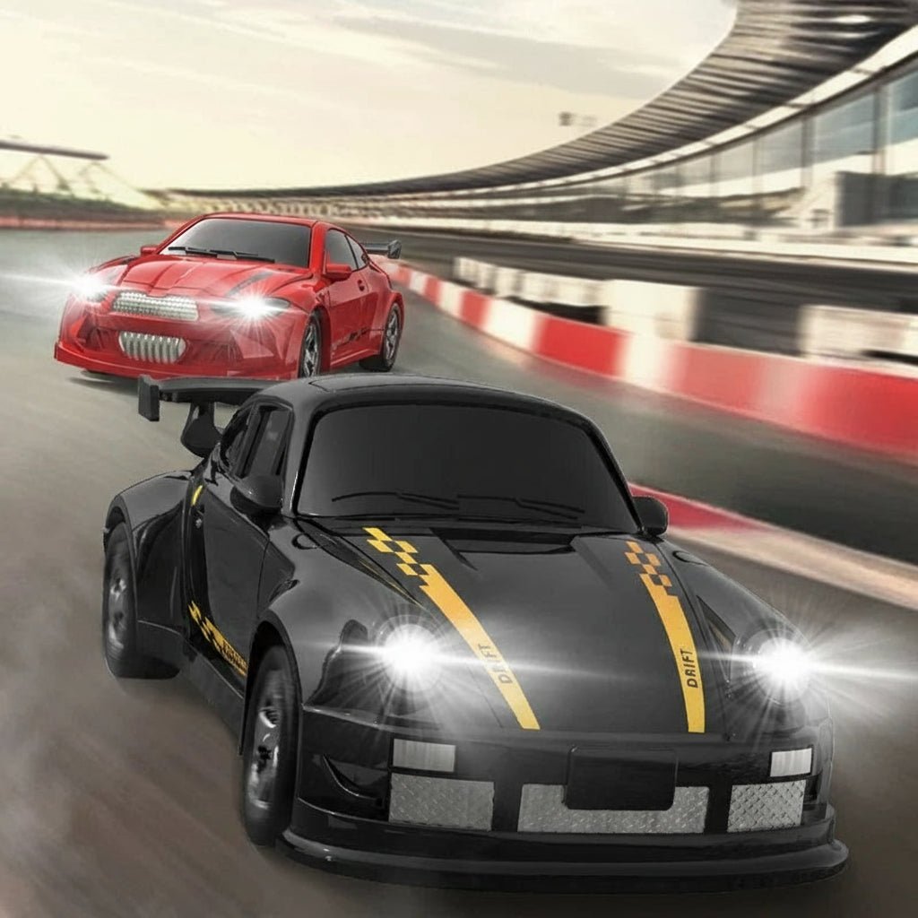 SPEEDNOVA – Mini 1:64 RC-Drift-Racewagen met LED-koplampen