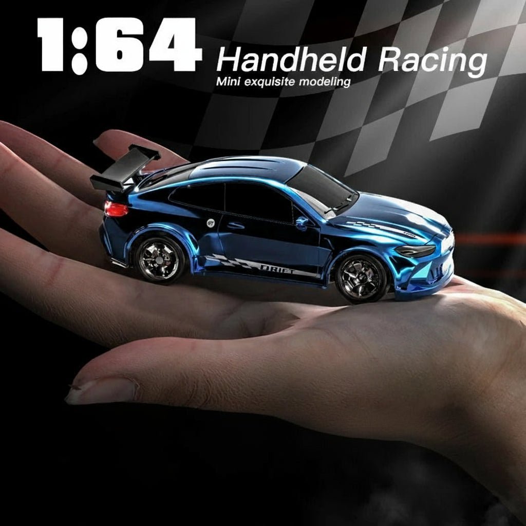 SPEEDNOVA – Mini 1:64 RC-Drift-Racewagen met LED-koplampen