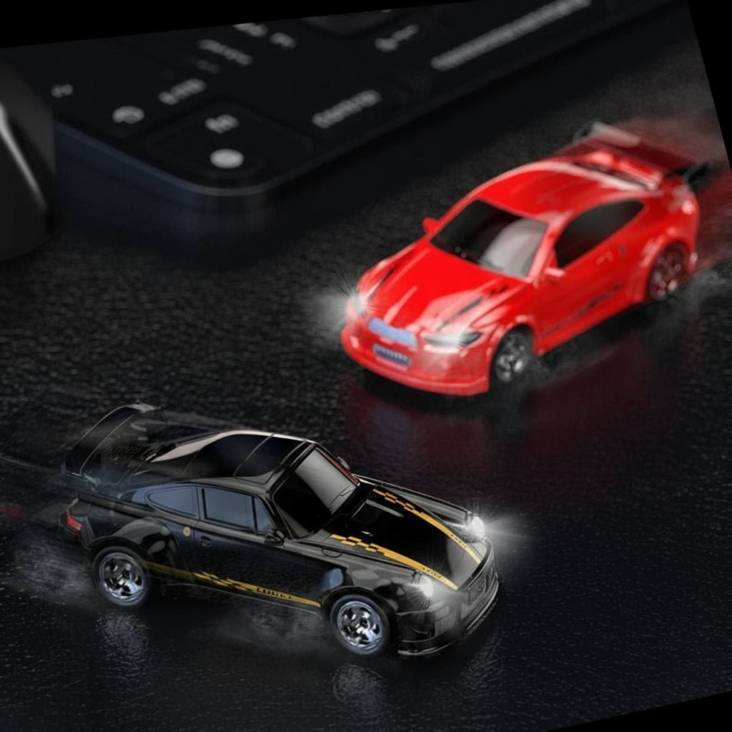 SPEEDNOVA – Mini 1:64 RC-Drift-Racewagen met LED-koplampen