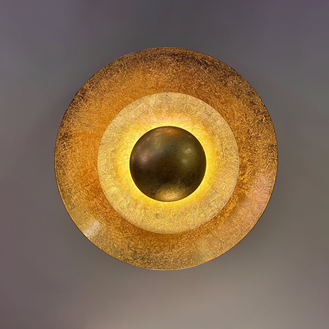 Solaris Wandlamp Blad Vintage