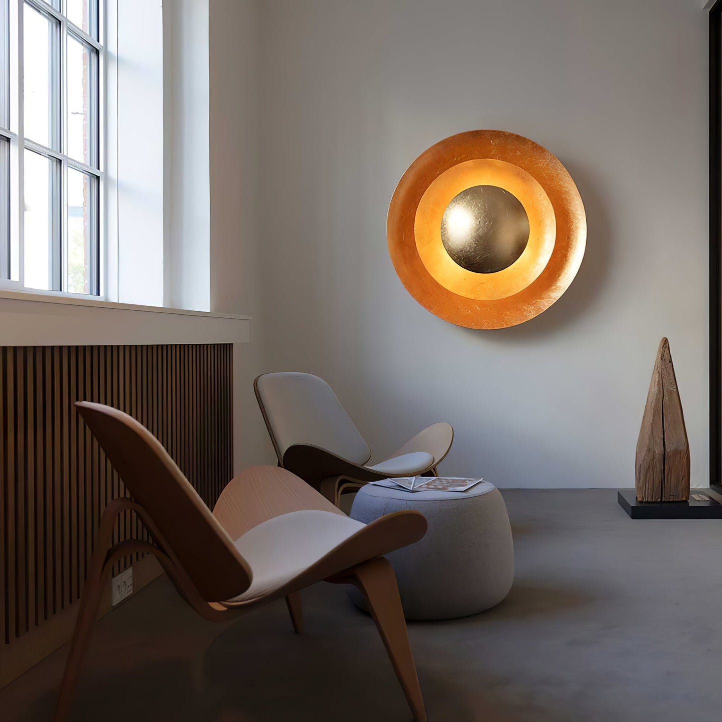 Solaris Wandlamp Blad Vintage