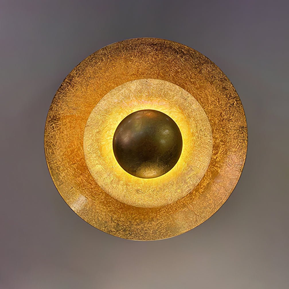 Solaris Wandlamp Blad Vintage