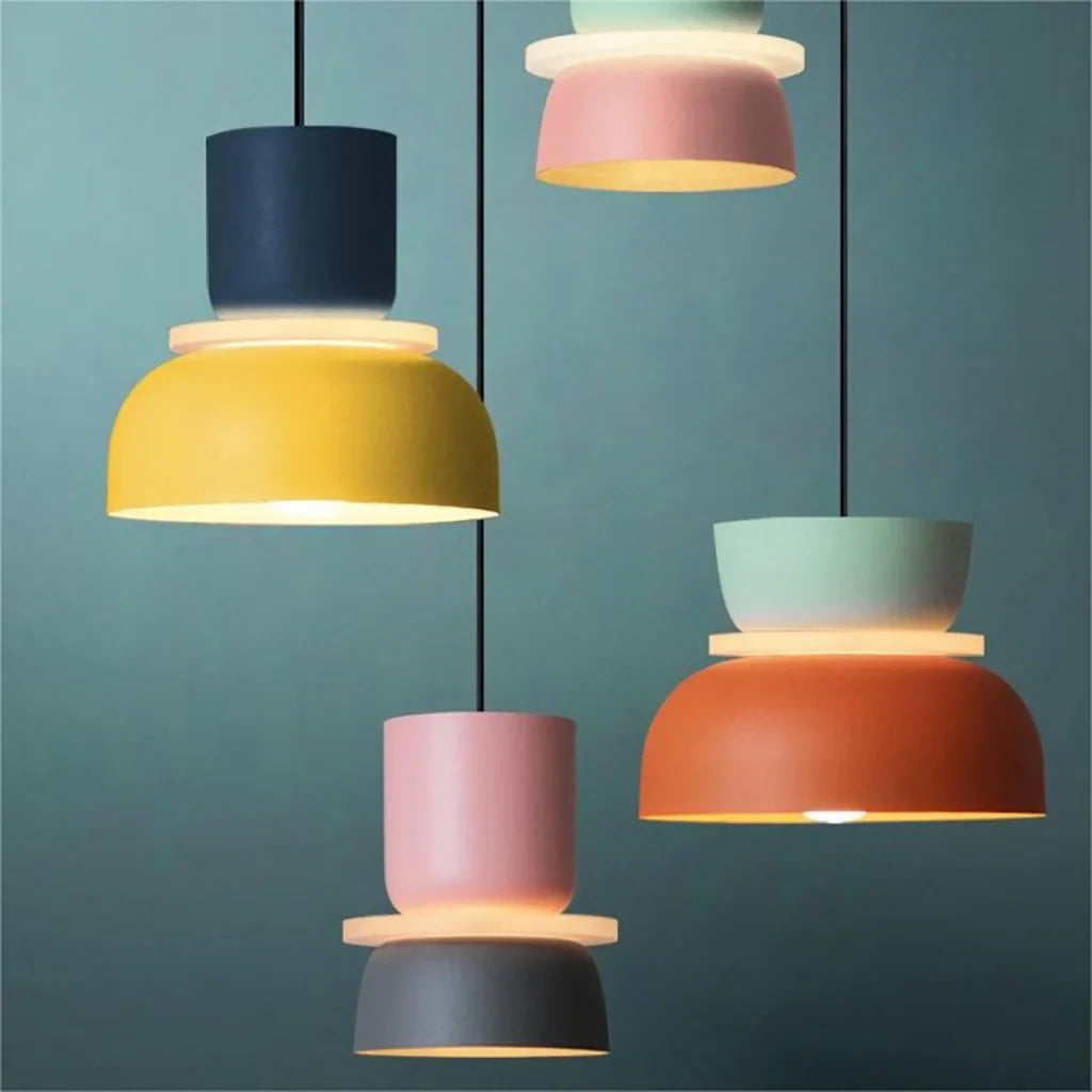 Lucie Kleurblok Scandinavische Hanglamp
