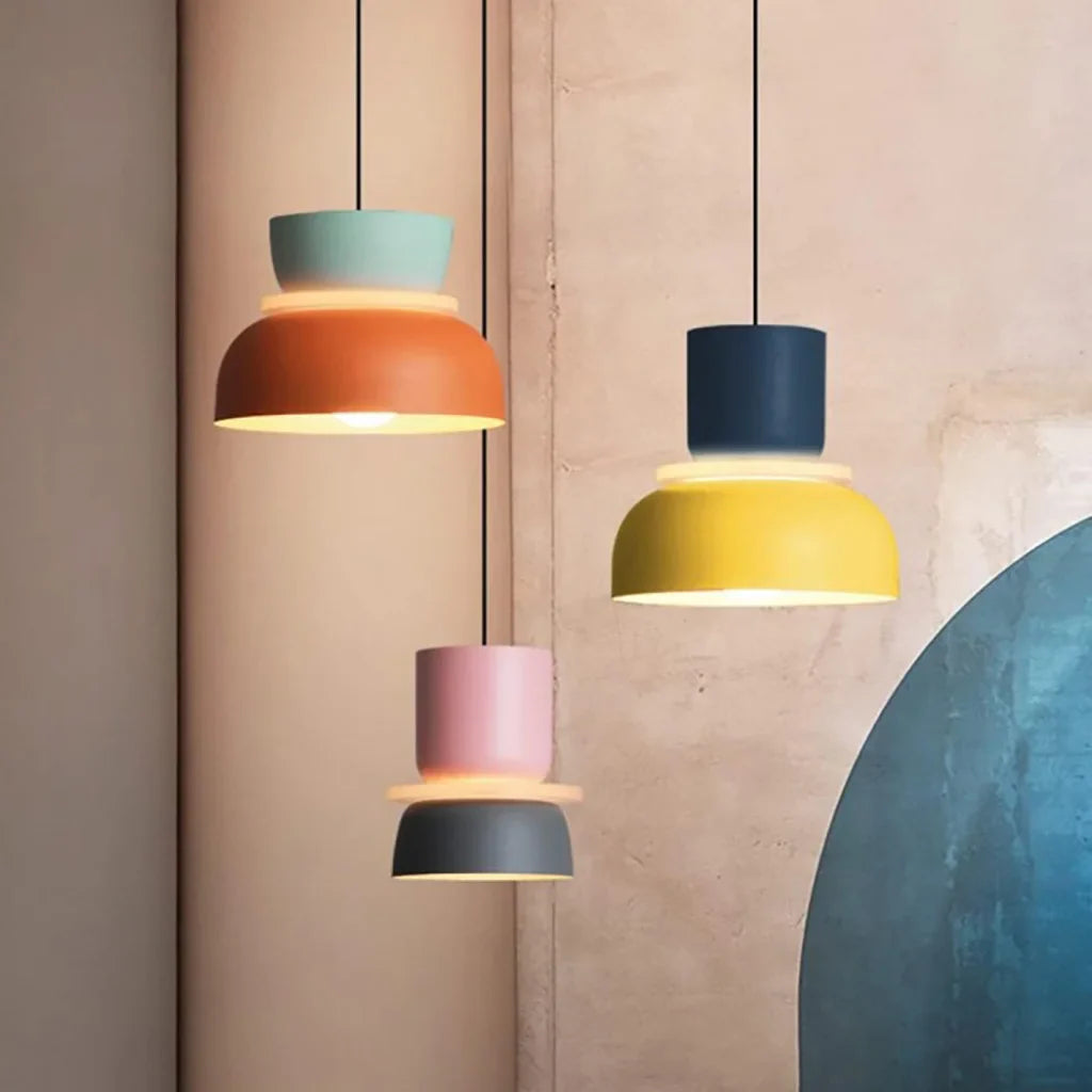 Lucie Kleurblok Scandinavische Hanglamp