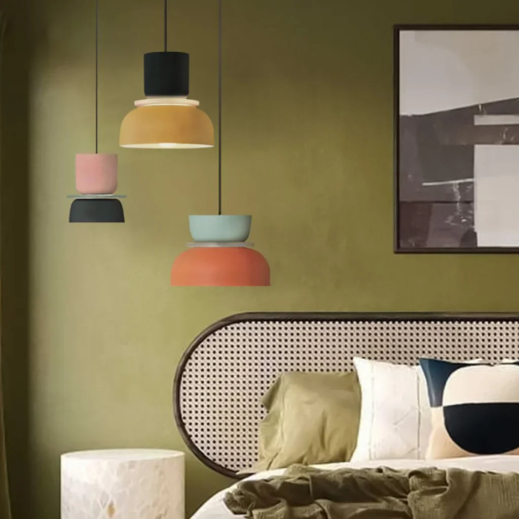 Lucie Kleurblok Scandinavische Hanglamp