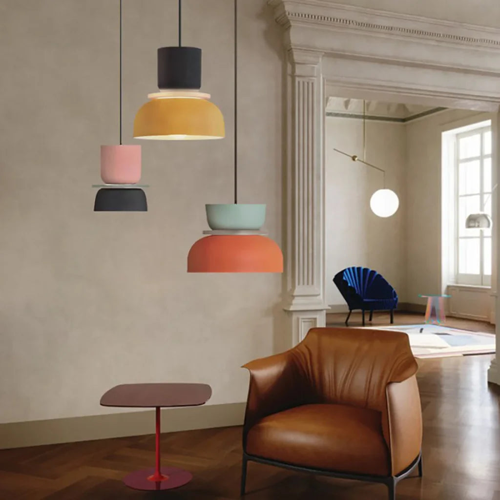 Lucie Kleurblok Nordic Hanglamp