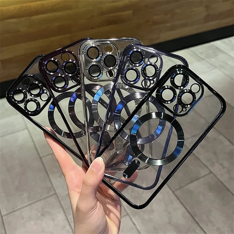 MagPlating | Krasbestendige Magnetische Telefoonhoes met Premium Metalen Afwerking