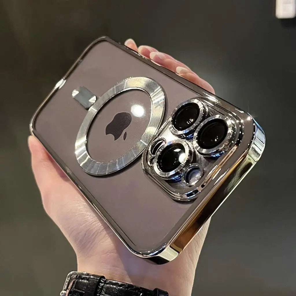 MagPlating | Krasbestendige Magnetische Telefoonhoes met Premium Metalen Afwerking
