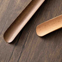 Magnetische schoenenlepel van hout met wandbevestiging - voorkom bukken