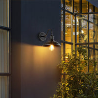 Industriële Komvormige IJzeren Buiten Wandlamp
