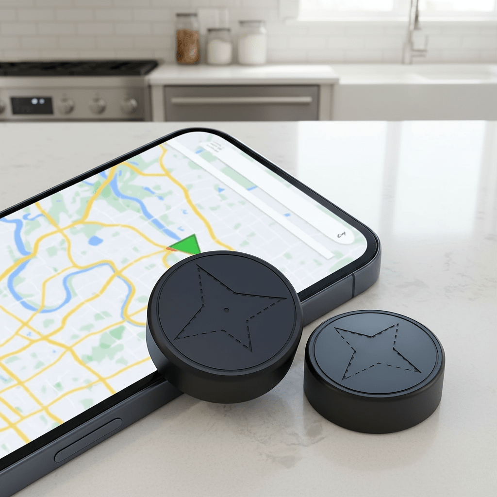 Intelligente GPS-tracker – Compacte, magnetische tracker voor realtime locatiebewaking