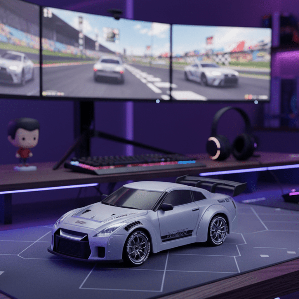 Driftracer – Radiografisch Auto Voor LED Drift En Vierwielaandrijving Rijplezier