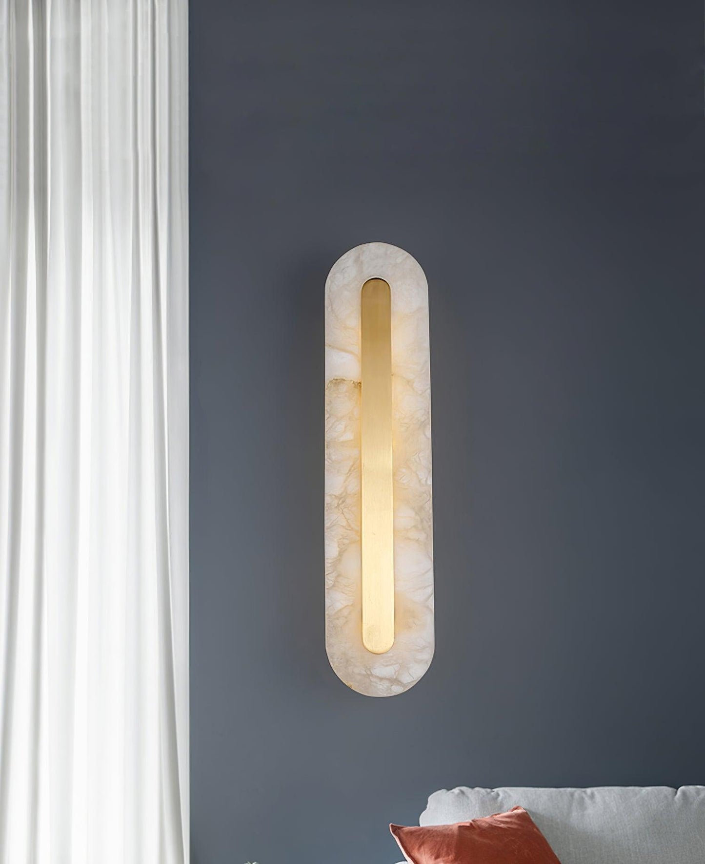 Selvia Wandlamp van Albast