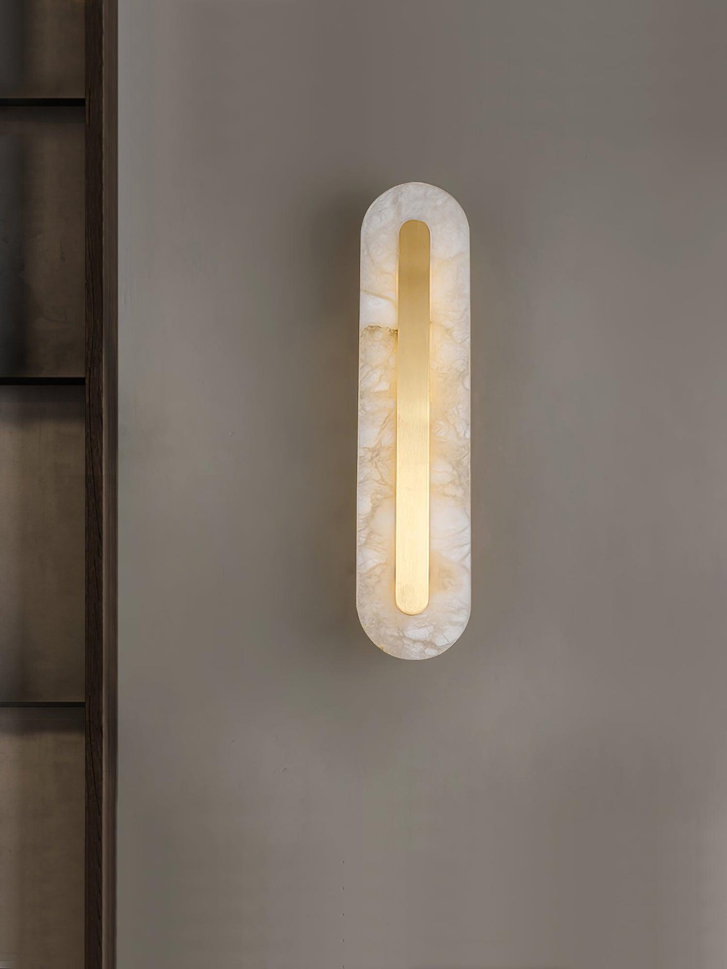 Selvia Wandlamp van Albast