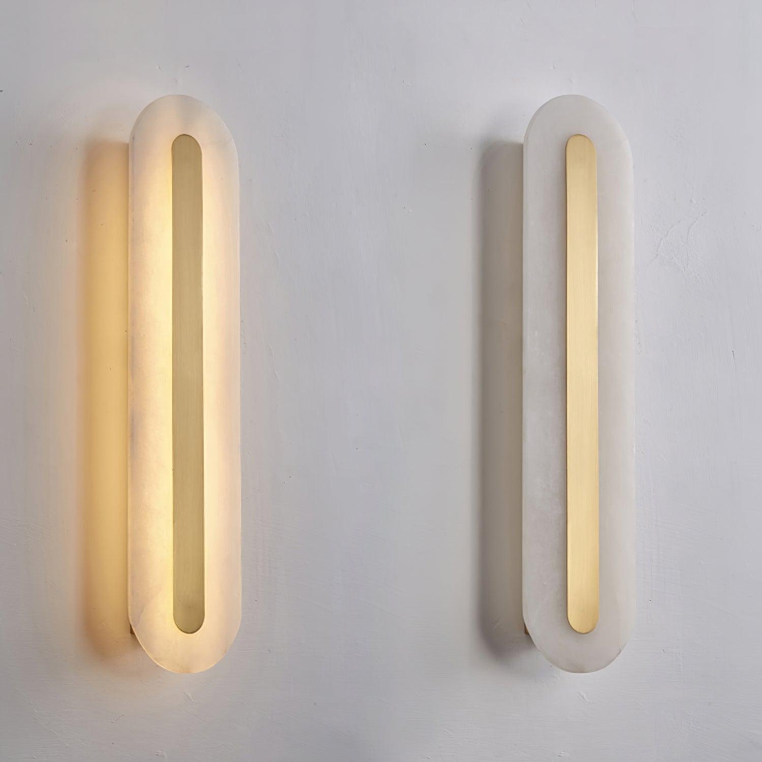 Selvia Wandlamp van Albast