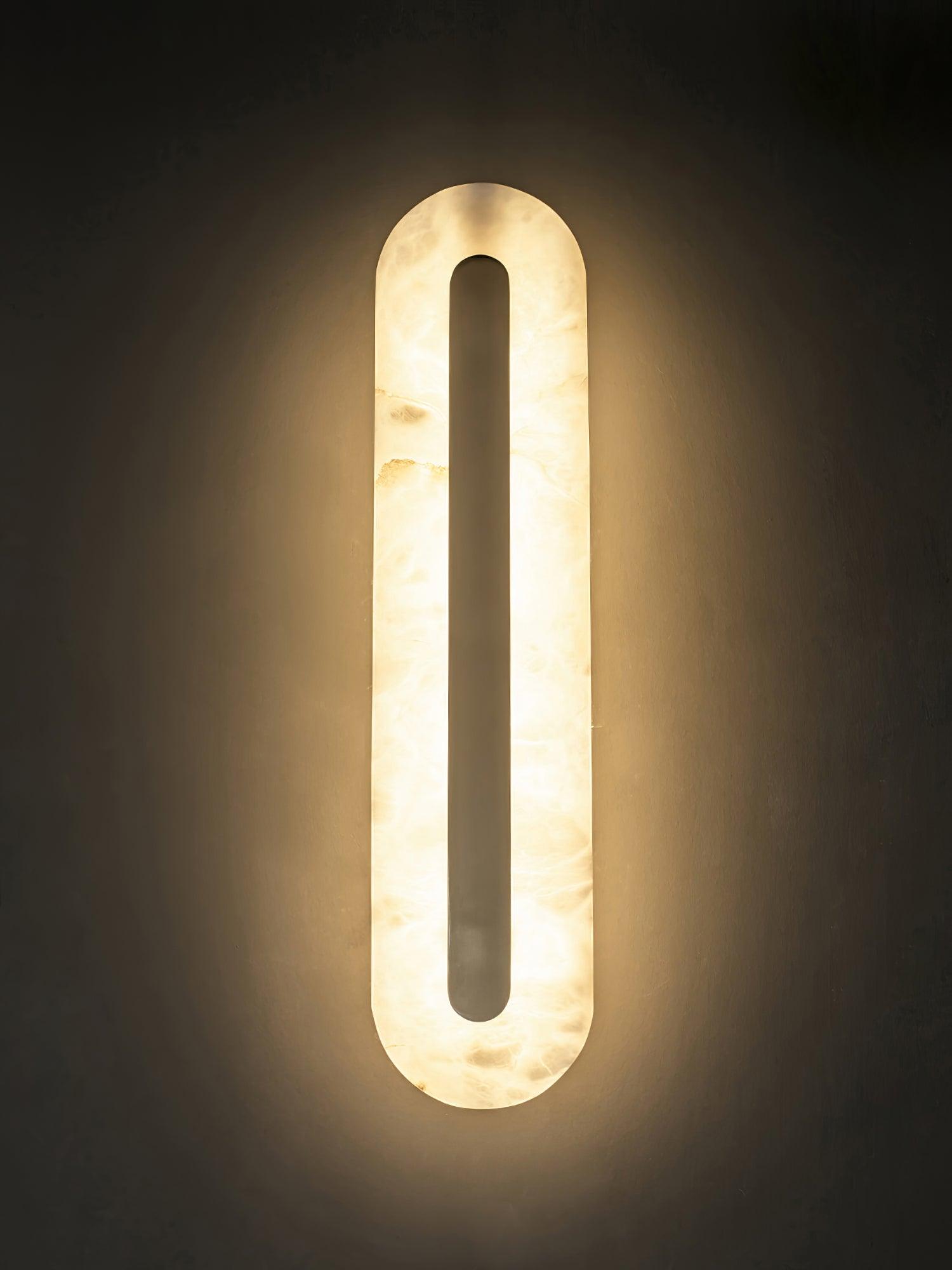 Selvia Wandlamp van Albast