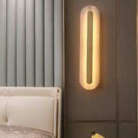 Selvia Wandlamp van Albast