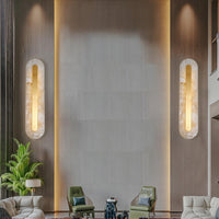 Selvia Wandlamp van Albast