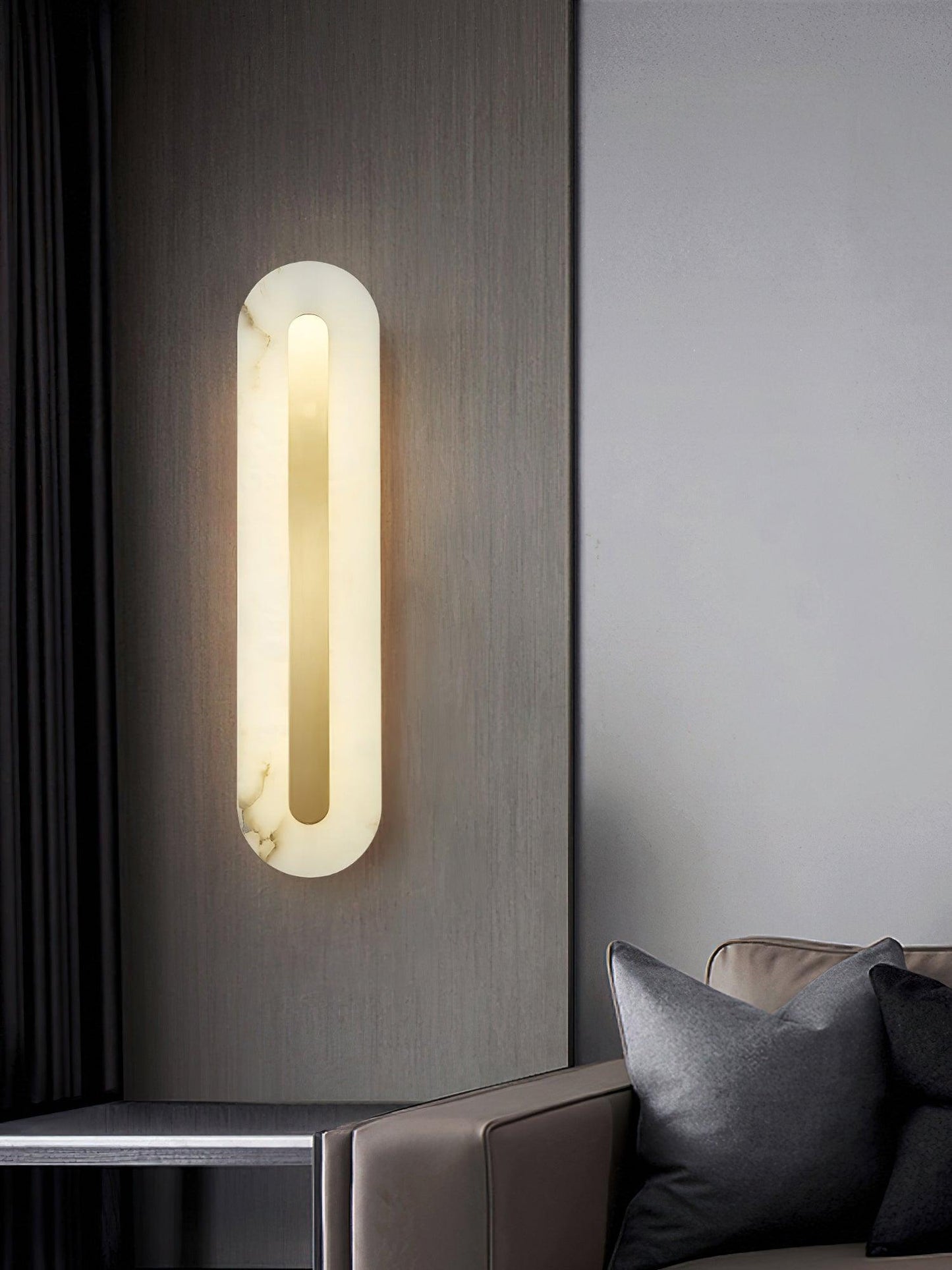 Selvia Wandlamp van Albast