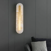 Selvia Wandlamp van Albast