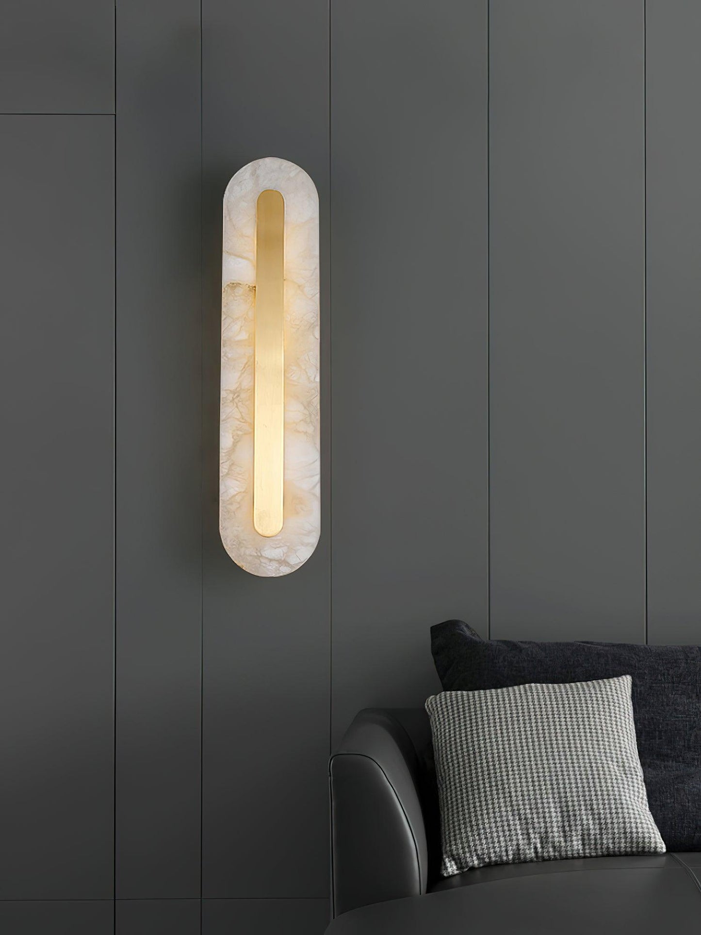 Selvia Wandlamp van Albast