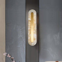 Selvia Wandlamp van Albast