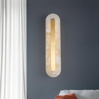 Selvia Wandlamp van Albast