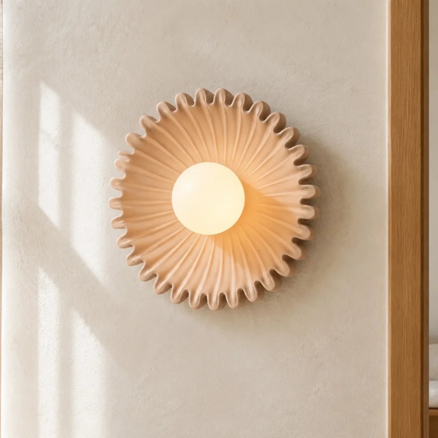 Marenys Modern Keramische Bloem Wandlamp